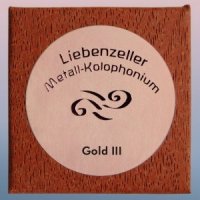 (Bild für) Liebenzeller Kolophonium Gold III für Viola / Cello