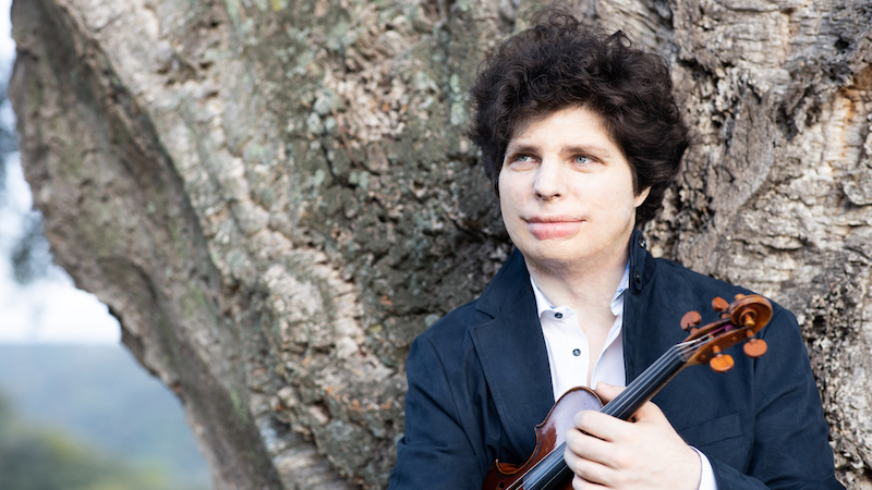Violinist Augustin Hadelich