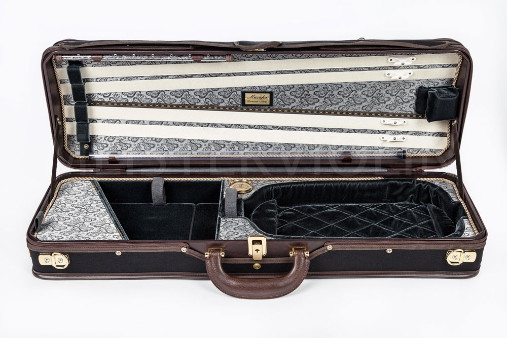 Musafia Luxury Ultralight Violin case Grey ✓ Meistervioline