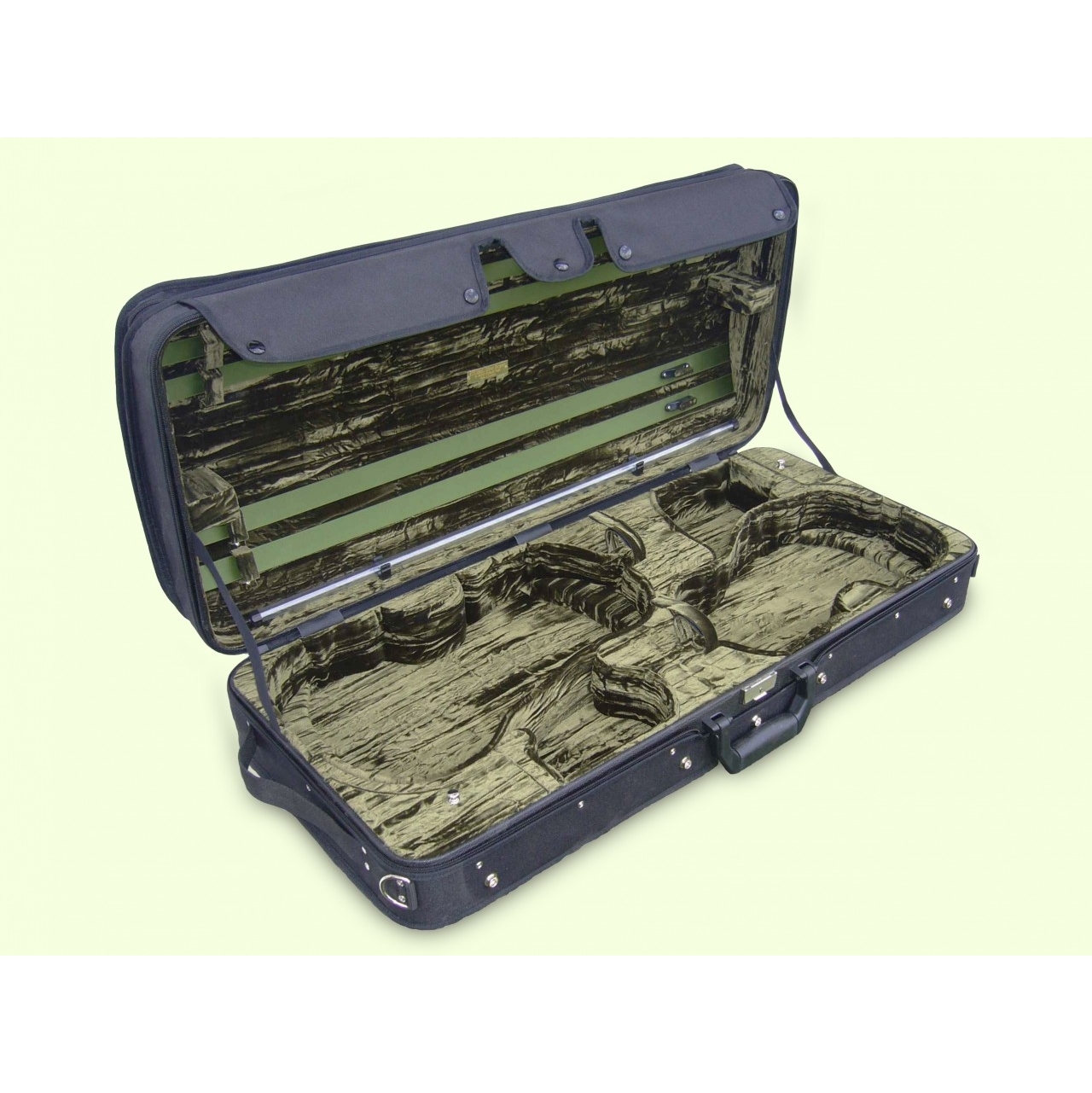 ETUIBAU Oliver Bergner バイオリンケース ドイツ製 4/4 Oliver Bergner Double Case Deluxe Violin Viola ✓ Meistervioline
