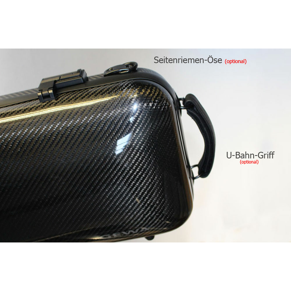 Gewa IDEA Carbon Fiber Double Violin / Viola Case Meistervioline