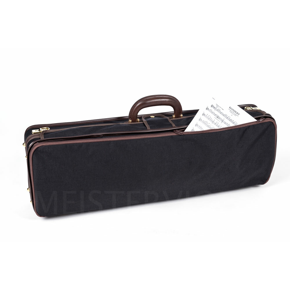 Musafia Luxury Ultralight Violin case Grey Meistervioline