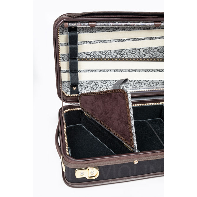 Musafia Luxury Ultralight Violin case Grey ✓ Meistervioline