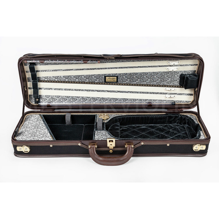 Musafia Luxury Ultralight Violin case Grey