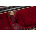 Estuche de violín Musafia Luxury Ultralight rojo