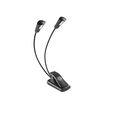 K&M Luz para atril -Twin Head 12244