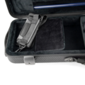 Estuche de violín Winter "Carbon Design" con bolsillo