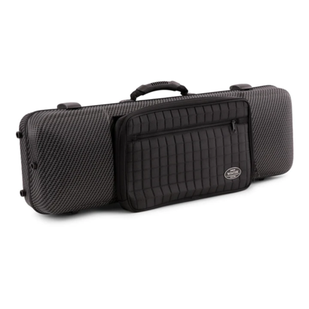 Estuche de violín Winter "Carbon Design" con bolsillo