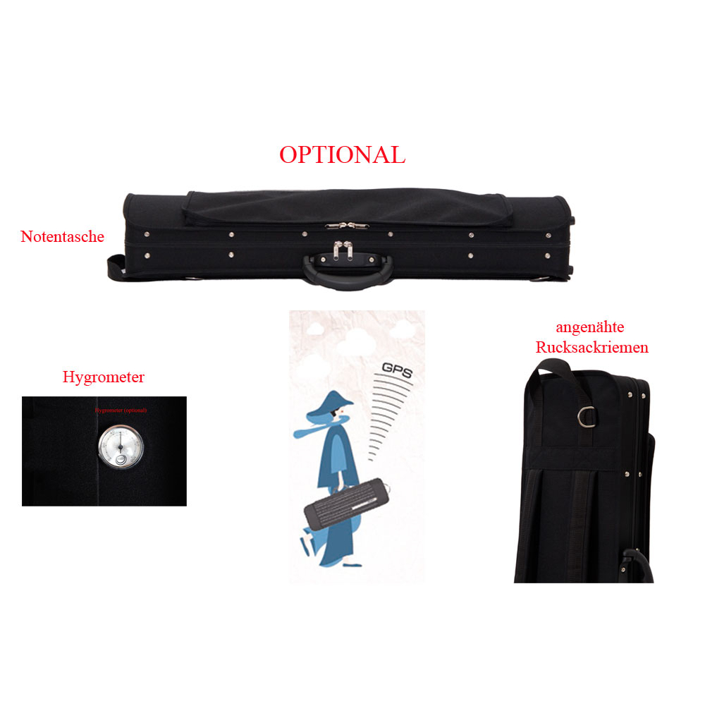 heso × VIDEOTAPEMUSIC POUCH and MIRROR Maurizio Riboni Violin case UNOEOTTO - MODEL C - Designer