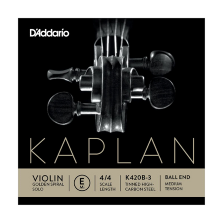 Kaplan gold-plated violin string E