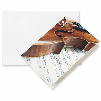 Post Card A6 Violin